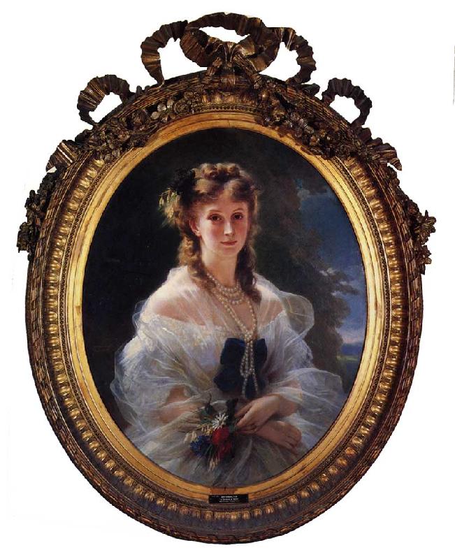 Franz Xaver Winterhalter Princess Sophie Troubetskoi, Duchess de Morny oil painting image